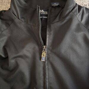PGA Tour Black Wind & Water Resistant Jacket